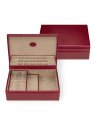 sacher 3350 - POLYURÉTHANE - ROUGE coffret bijoux merino charmbox coffret-bijoux