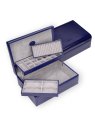 sacher 3350 - POLYURÉTHANE - BLEU FONCÉ coffret bijoux merino charmbox coffret-bijoux