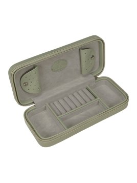 sacher 3923 boite bijoux voyage windrose merino trousse bijoux