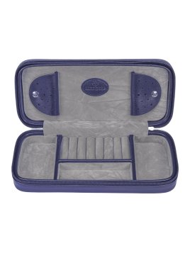 sacher 3923 boite bijoux voyage windrose merino trousse bijoux