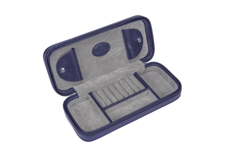 sacher 3923 boite bijoux voyage windrose merino trousse bijoux