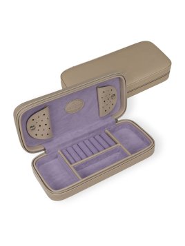 sacher 3923 boite bijoux voyage windrose merino trousse bijoux