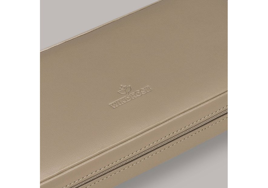 sacher 3923 - POLYURÉTHANE - BEIGE boite bijoux voyage windrose merino trousse bijoux