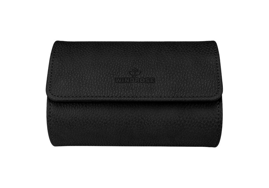sacher 4001 - POLYURÉTHANE - NOIR etui pour 2 montres sacher tempora coffret bijoux