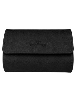 sacher 4001 - POLYURÉTHANE - NOIR etui pour 2 montres sacher tempora coffret bijoux