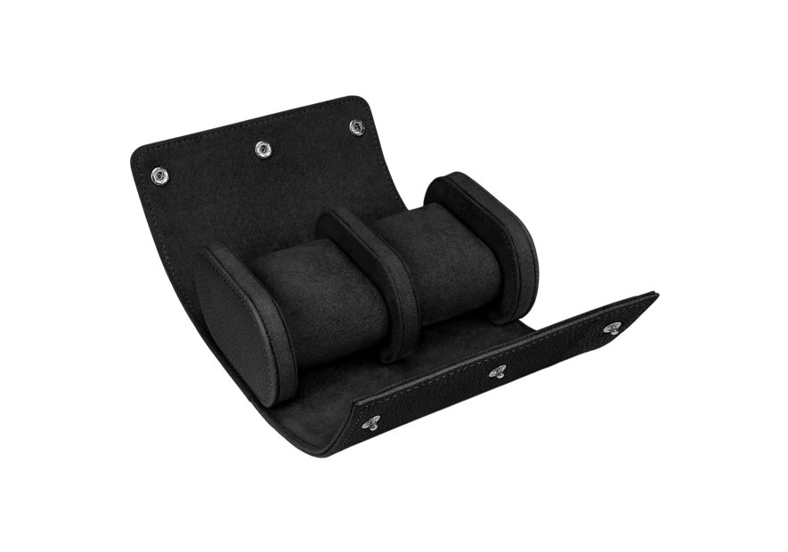 sacher 4001 - POLYURÉTHANE - NOIR etui pour 2 montres sacher tempora coffret bijoux