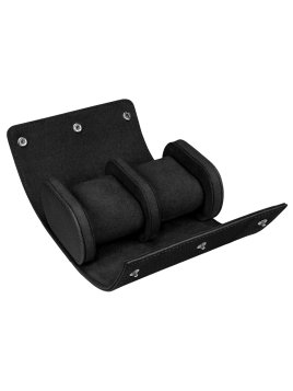 sacher 4001 - POLYURÉTHANE - NOIR etui pour 2 montres sacher tempora coffret bijoux