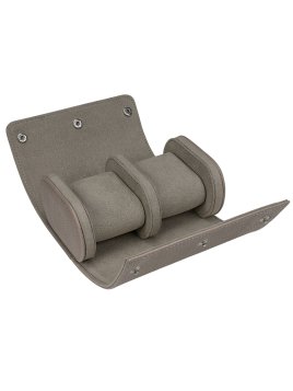 sacher 4001 - POLYURÉTHANE - BEIGE etui pour 2 montres sacher tempora coffret bijoux