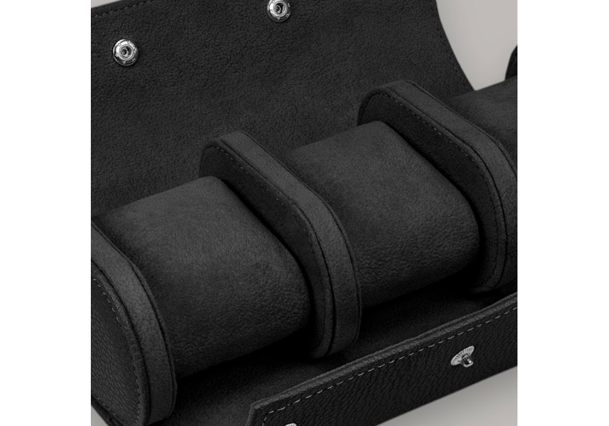 sacher 4002 - POLYURÉTHANE - NOIR etui 3 montres windrose tempora coffret bijoux