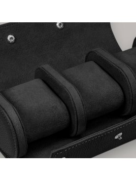 sacher 4002 - POLYURÉTHANE - NOIR etui 3 montres windrose tempora coffret bijoux