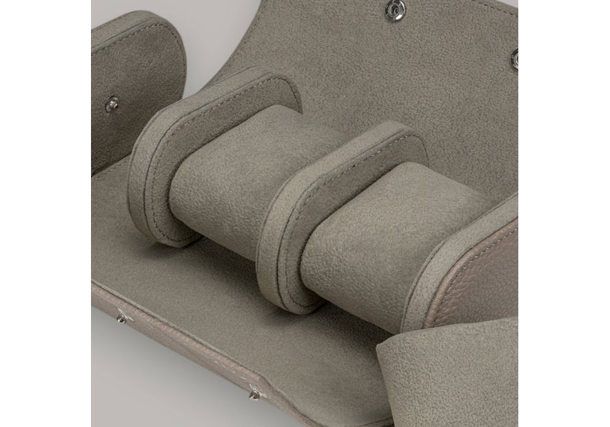 sacher 4002 - POLYURÉTHANE - BEIGE etui 3 montres windrose tempora coffret bijoux