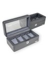sacher 4020 - POLYURÉTHANE - GREY étui 4 montres windrose tempora coffret-bijoux