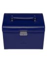 sacher 3671 - POLYURÉTHANE - BLEU FONCÉ coffret bijoux sacher merino 3 tiroirs coffret-bijoux