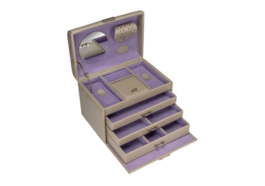 sacher 3671 coffret bijoux sacher merino 3 tiroirs coffret bijoux