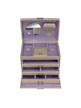 sacher 3671 - POLYURÉTHANE - BEIGE coffret bijoux sacher merino 3 tiroirs coffret bijoux