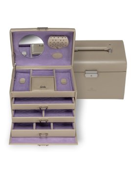 sacher 3671 - POLYURÉTHANE - BEIGE coffret bijoux sacher merino 3 tiroirs coffret bijoux