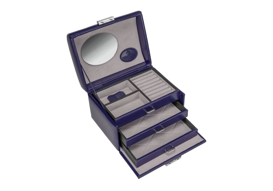 sacher 3676 coffret bijoux mini windrose poignée coffret bijoux