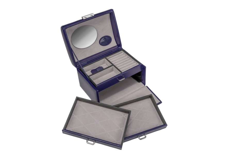 sacher 3676 coffret bijoux mini windrose poignée coffret bijoux