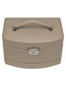 sacher 3692 - POLYURÉTHANE - BEIGE coffret bijoux windrose  merino ouverture auto coffret-bijoux