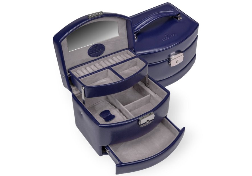 Steinmann 3693 - POLYURÉTHANE - BLEU FONCÉ steinmann merino automatique s coffret bijoux