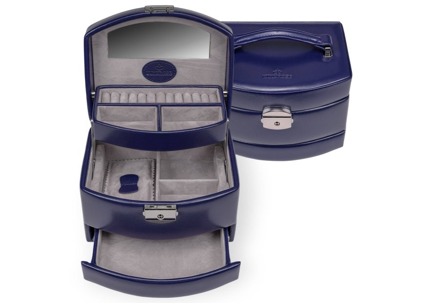 Steinmann 3693 - POLYURÉTHANE - BLEU FONCÉ steinmann merino automatique s coffret bijoux