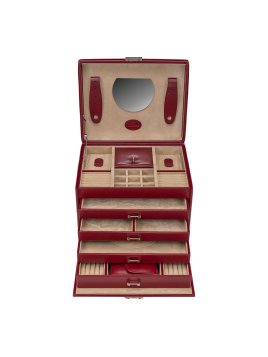 sacher 3696 coffret bijoux windrose merino trousse amovible coffret bijoux