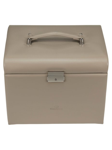 sacher 3696 - POLYURÉTHANE - BEIGE coffret bijoux windrose merino trousse amovible coffret-bijoux