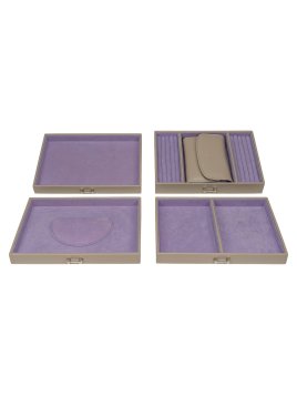 sacher 3696 coffret bijoux windrose merino trousse amovible coffret bijoux