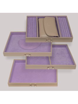 sacher 3696 coffret bijoux windrose merino trousse amovible coffret bijoux