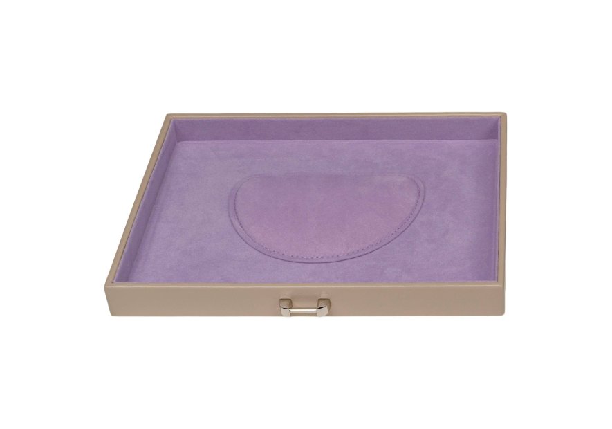 sacher 3696 - POLYURÉTHANE - BEIGE coffret bijoux windrose merino trousse amovible coffret bijoux