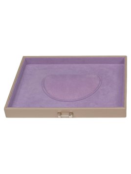 sacher 3696 - POLYURÉTHANE - BEIGE coffret bijoux windrose merino trousse amovible coffret bijoux