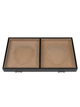 sacher 3246 - CUIR DE VACHETTE - NOIR coffret bijoux sacher ambiance 8 montres coffret bijoux