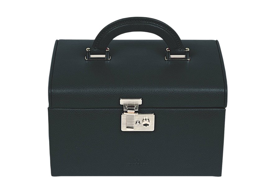 sacher 3853 - POLYURÉTHANE - NOIR coffret bijoux windrose beluga 3 tiroirs coffret bijoux