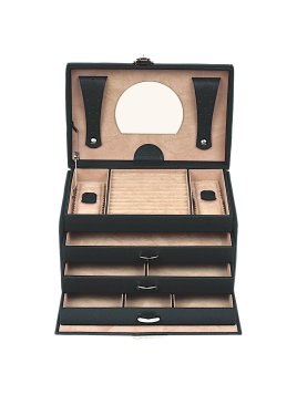 sacher 3853 coffret bijoux windrose beluga 3 tiroirs coffret bijoux