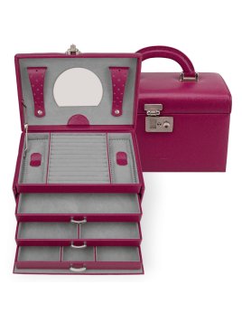 sacher 3853 coffret bijoux windrose beluga 3 tiroirs coffret bijoux