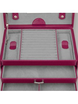 sacher 3853 coffret bijoux windrose beluga 3 tiroirs coffret bijoux