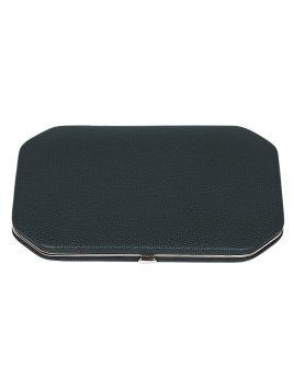 sacher 3862 - CUIR DE VACHETTE - NOIR trousse manucure windrose octogonale trousse manucure