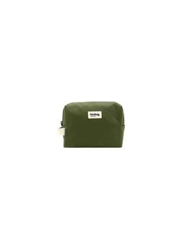 hindbag LEON - COTON BIO - OLIVE trousse de toilette hind bag leon Trousses de toilette