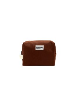 hindbag LEON - COTON BIO - CHOCOLAT trousse de toilette hind bag leon Trousses de toilette