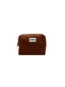 hindbag LEON - COTON BIO - CHOCOLAT trousse de toilette hind bag leon trousses-de-toilette