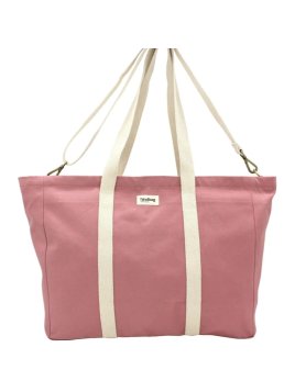 hindbag JEAN - COTON BIO - BLUSH sac week-end jean Sacs de voyage