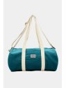 hindbag SIMON - COTON BIO - BLEU PAON sac polochon simon sacs-de-voyage