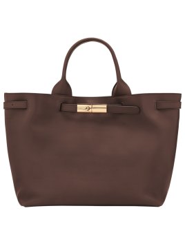 Longchamp 10327HIU - CUIR DE VACHETTE - MO sac porte main l le roseau smart Sacs à mains