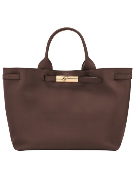 Longchamp 10327HIU - CUIR DE VACHETTE - MO sac porte main l le roseau smart Sacs à mains
