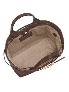 Longchamp 10327HIU - CUIR DE VACHETTE - MO sac porte main l le roseau smart Sacs à mains