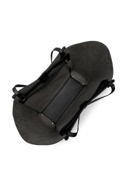 Lancaster 538-012 - CUIR DE VACHETTE - NOI sac cabas lancaster sierra haus shopping