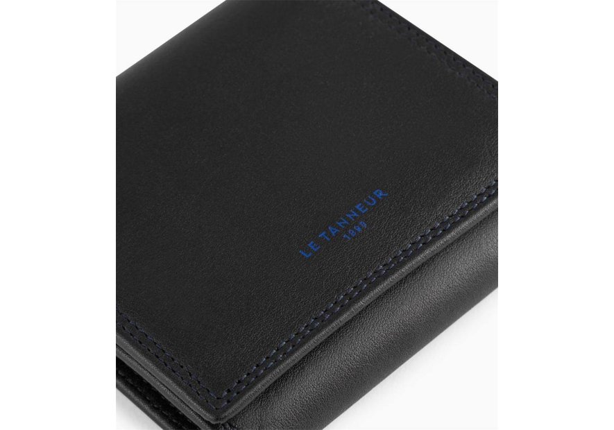 Le Tanneur TMIN3121 - CUIR DE VACHETTE - NO porte monnaie billets boite le tanneur martin pmpb