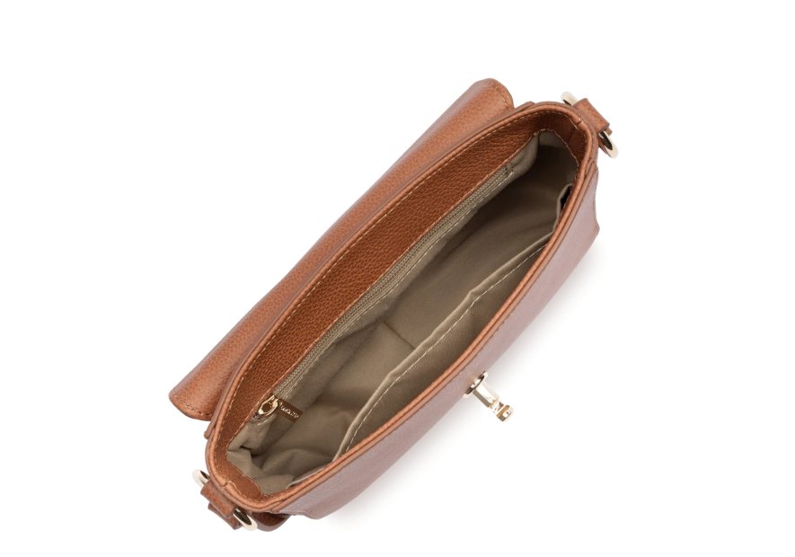 Lancaster 547-40 - CUIR DE VACHETTE - GOLD sac rabat s lancaster foulonné milano Sacs à mains