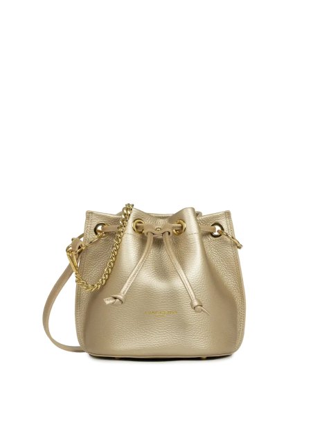 Lancaster 470-80 - CUIR DE VACHETTE - ORPA sac seau lancaster alba double petit modèle sacs-a-mains