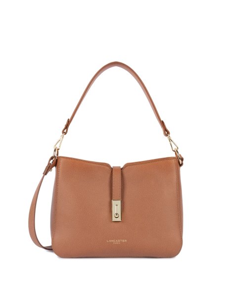 Lancaster 547-81 - CUIR DE VACHETTE - GOLD sac besace m lancaster milano horizon sacs-a-mains